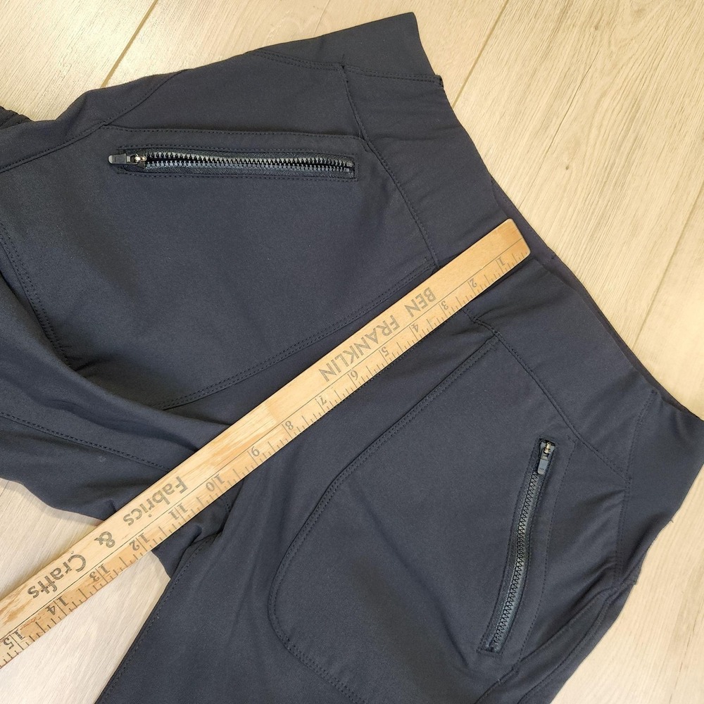 Duluth Trading Flexpedition Pants Womens 6 Black Stretch Pull On Skinny Workwear - Picture 7 of 10